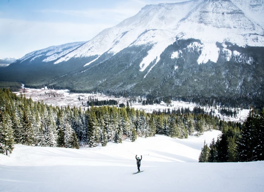 The Castle Mountain - Pass Powderkeg Skiing Experience in 19 Photos