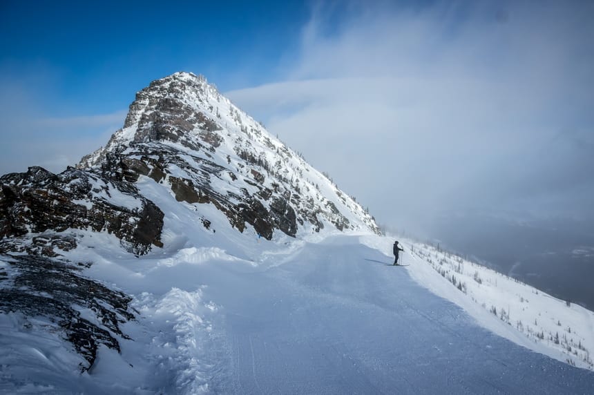 The Castle Mountain - Pass Powderkeg Skiing Experience in 19 Photos