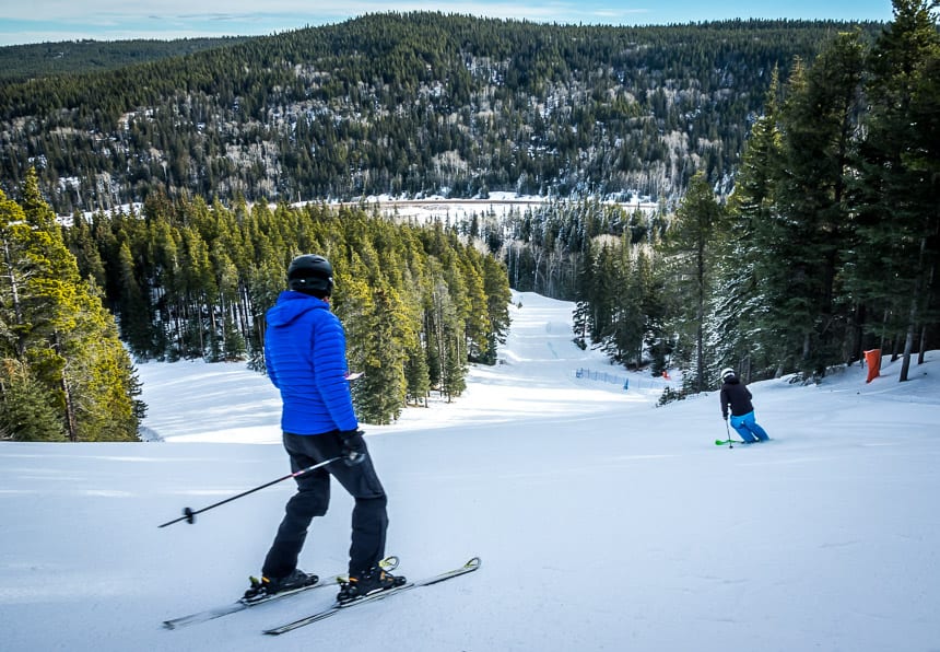Suicide is the steepest - and emptiest run at Hidden Valley