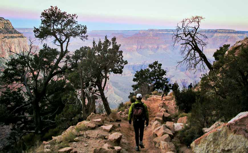 Grand Canyon hiking