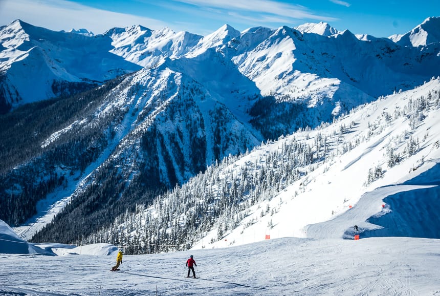 Kicking horse online ski resort