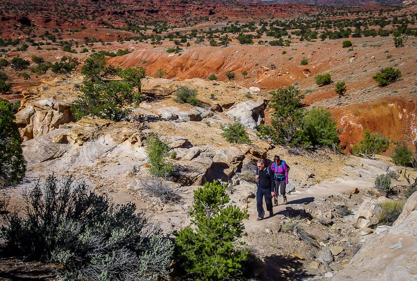 A Hike on the Chimney Rock Trail, Capitol Reef National Park