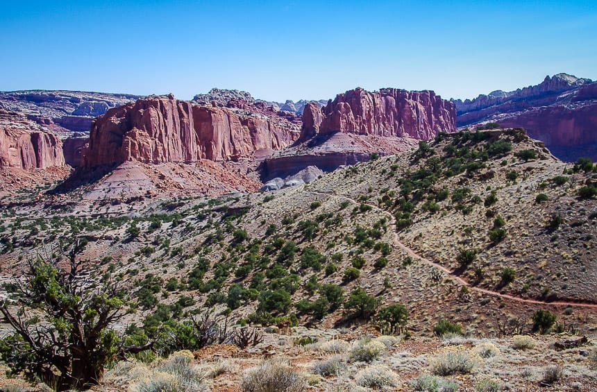 Once you get away from the road you feel like you're in the wild west