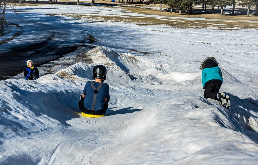 You don't have to be a kid to have fun on the luge at Cypress Hills