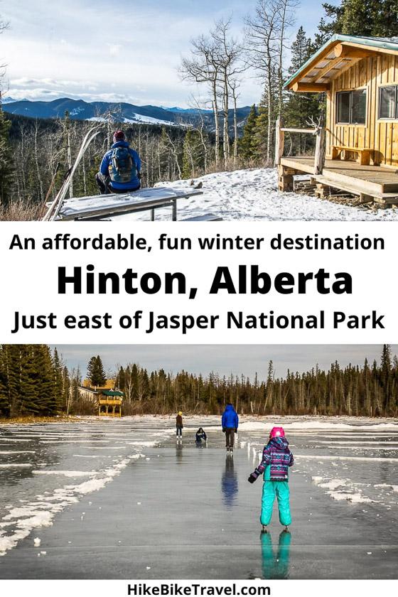 Hinton, Alberta - a fun, affodable winter playground just east of Jasper National Park