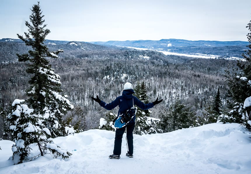 What a view in La Mauricie