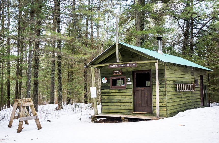 Include a stop at this cabin on a two hour loop