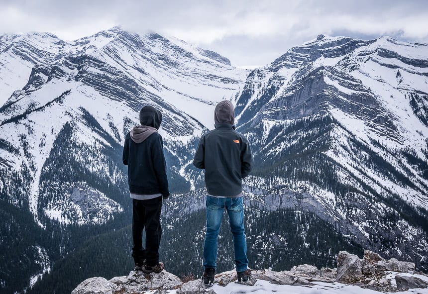 The Heart Mountain Hike near Canmore