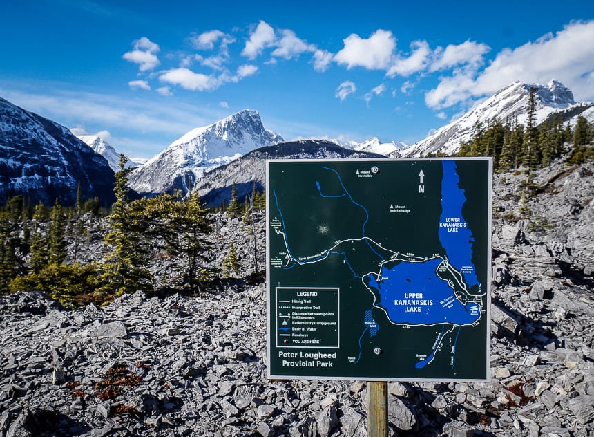 Upper Kananaskis Lake Hiking Trails Upper Kananaskis Lake Loop Hike | Hike Bike Travel