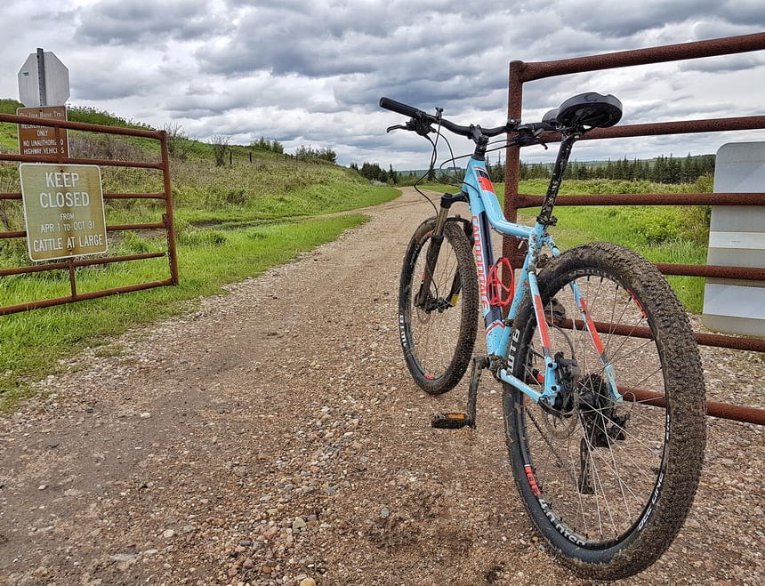 Prepare to get dirty if you bike after a recent rain on the Iron Horse Trail