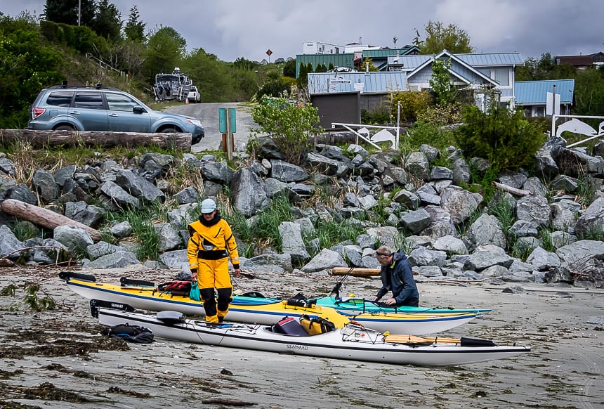  Salmon Beach is a great spot to launch