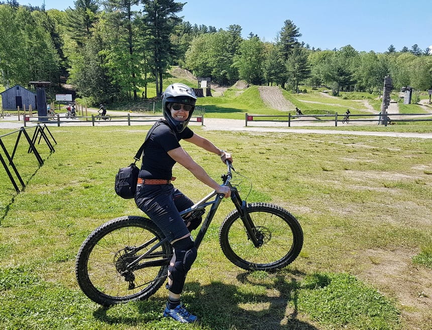 Things to do in New Hampshire - mountain bike at the Highland Mountain Bike Park