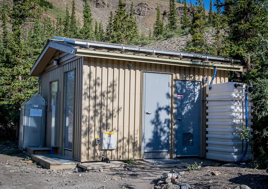 The Ivvavik National Park Base Camp Experience comes with hot showers & flush toilets