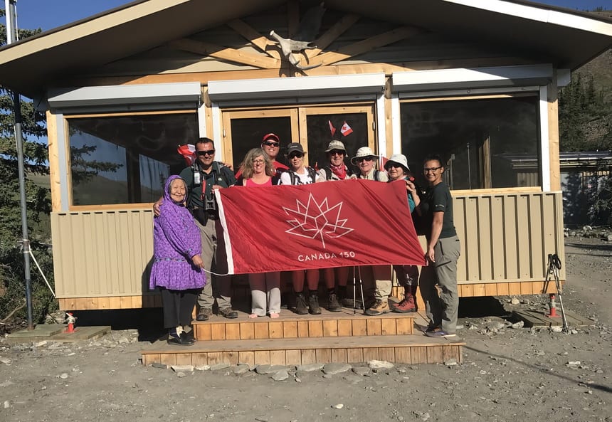 Group shot on Canada Day