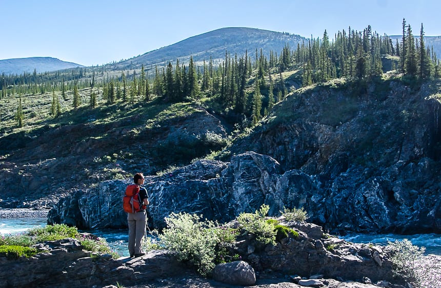 One of our Ivvavik hikes started beside the beautiful Firth River