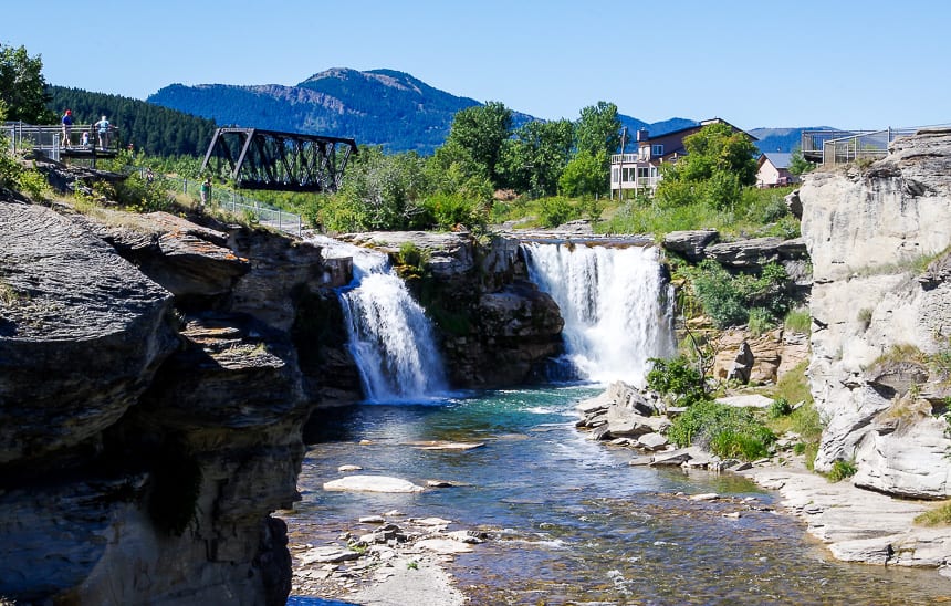 You can view the falls from many different angles