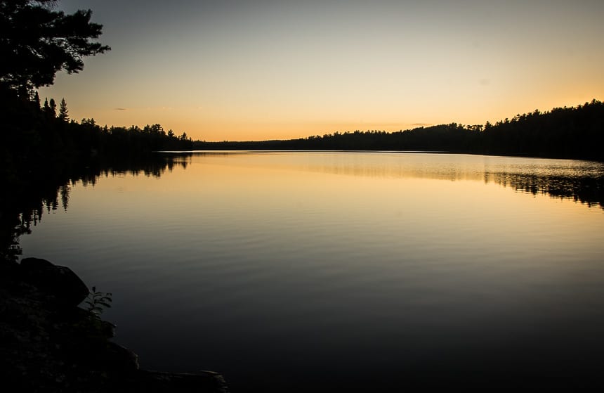 A Week Long Canoeing Trip in Quetico Provincial Park