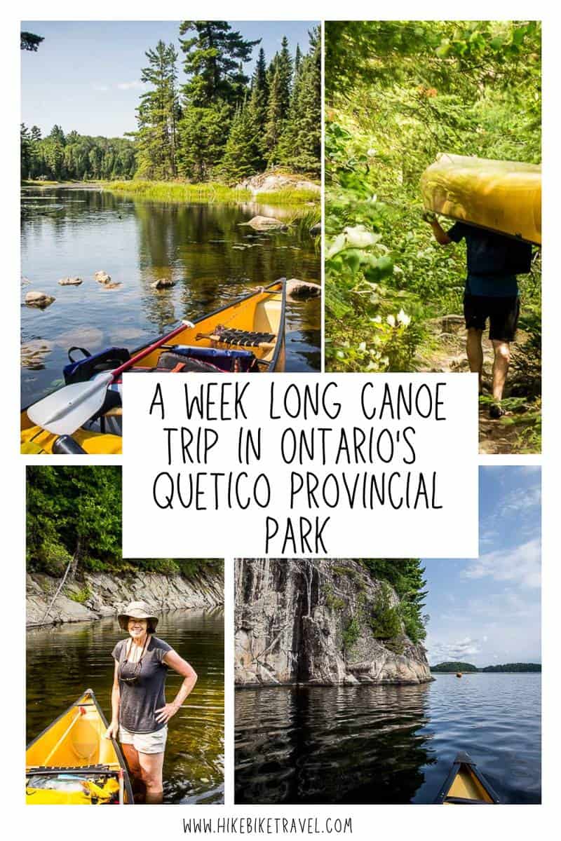 A week long canoe trip in Ontario's beautiful Quetico Provincial Park