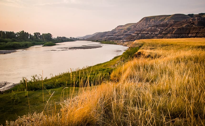 A Weekend Canoe Trip on the Red Deer River