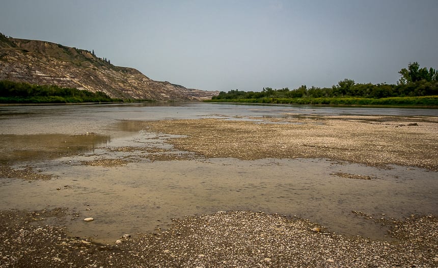 A Weekend Canoe Trip on the Red Deer River