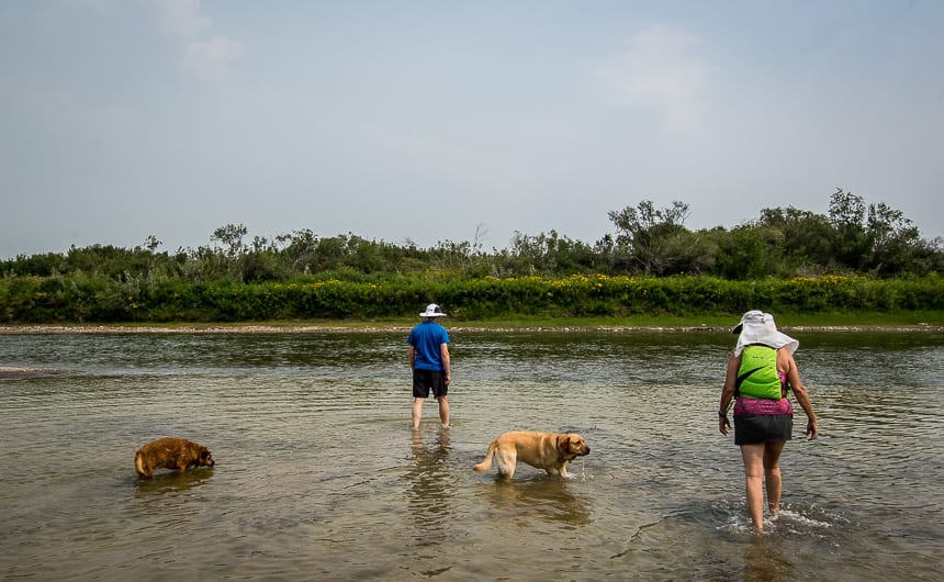 A Weekend Canoe Trip on the Red Deer River