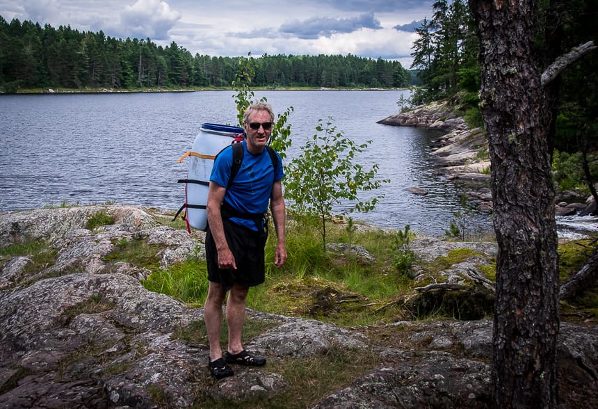 The barrels are easy to portage especially with a waist strap