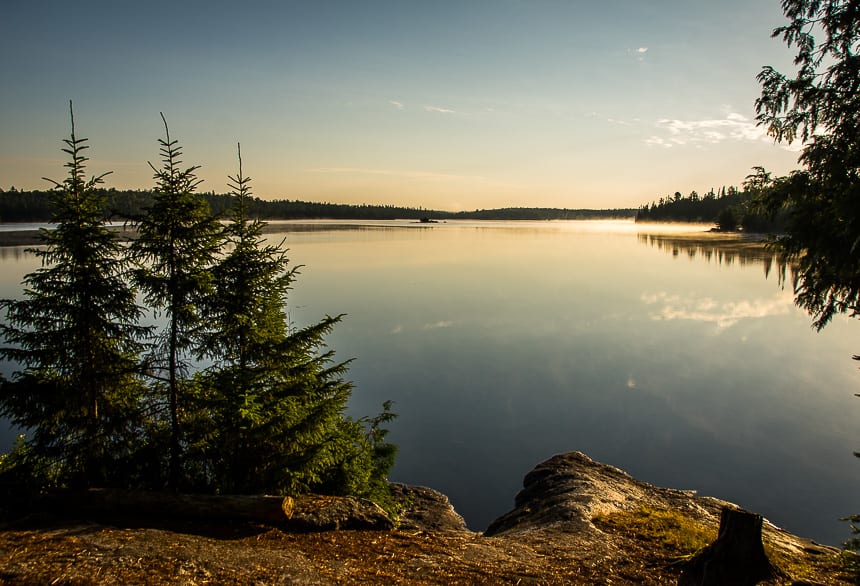 Morning calm on Lonely Lake