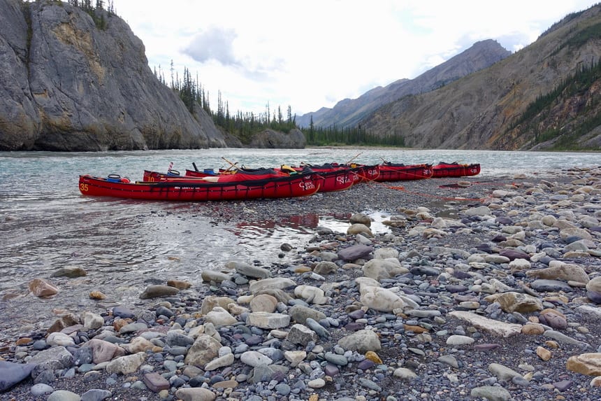 A Once in a Lifetime Keele River Canoeing Experience