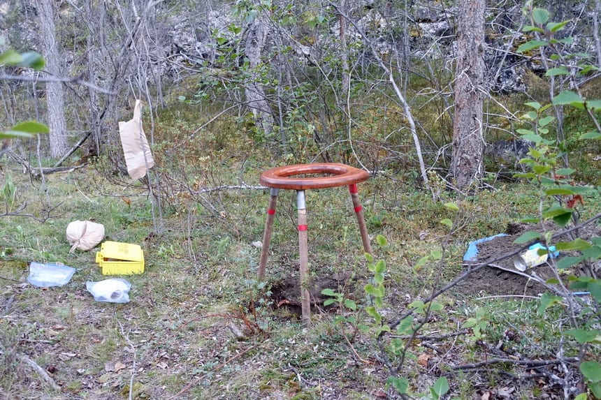  You have to get used to open air latrines