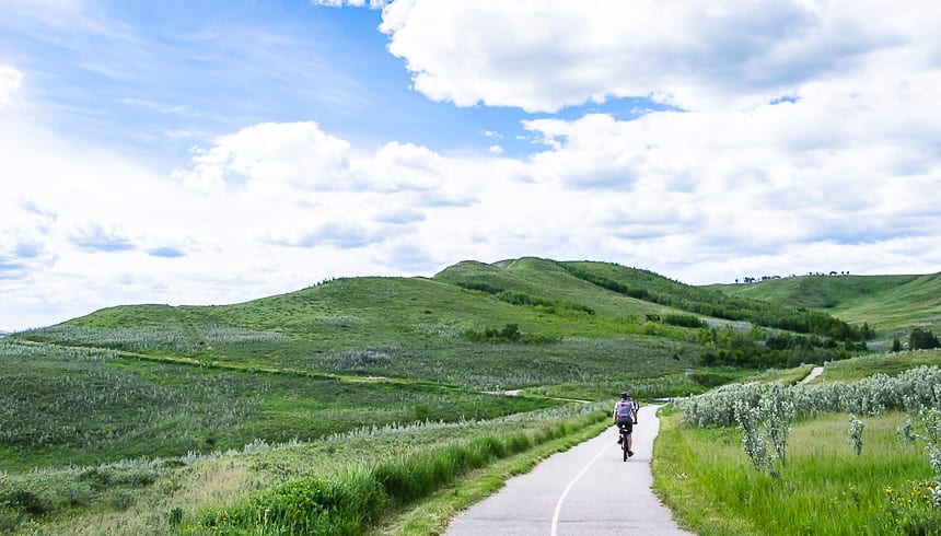 Visit Glenbow Ranch late in the day when you get the park and the trails to yourself