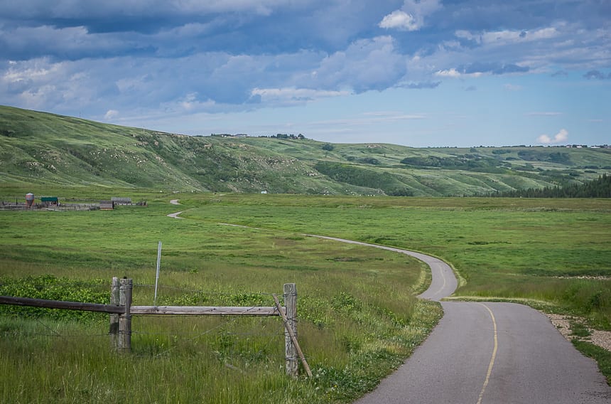 Go for a bike ride in the evening and take along a picnic dinner