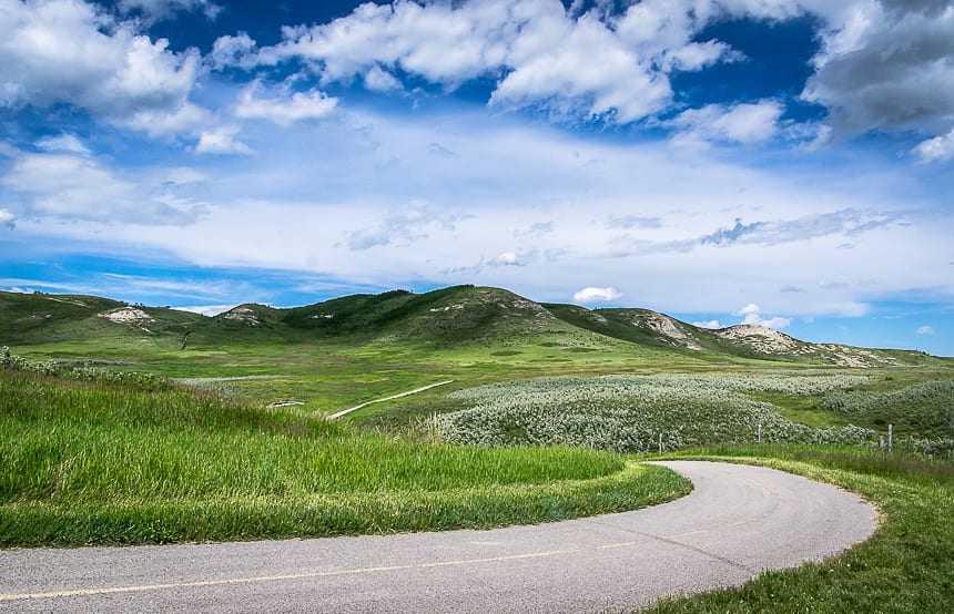  Mind the curves - beautiful biking on the Glenbow Ranch trails