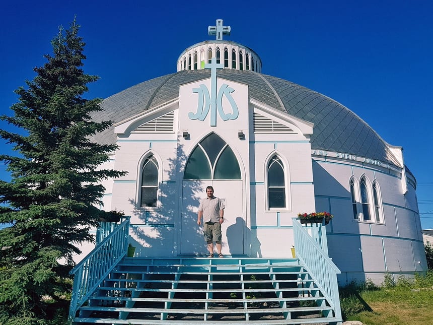 The Igloo Church in Inuvik