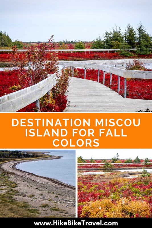 Destination Miscou Island for Fall Colours