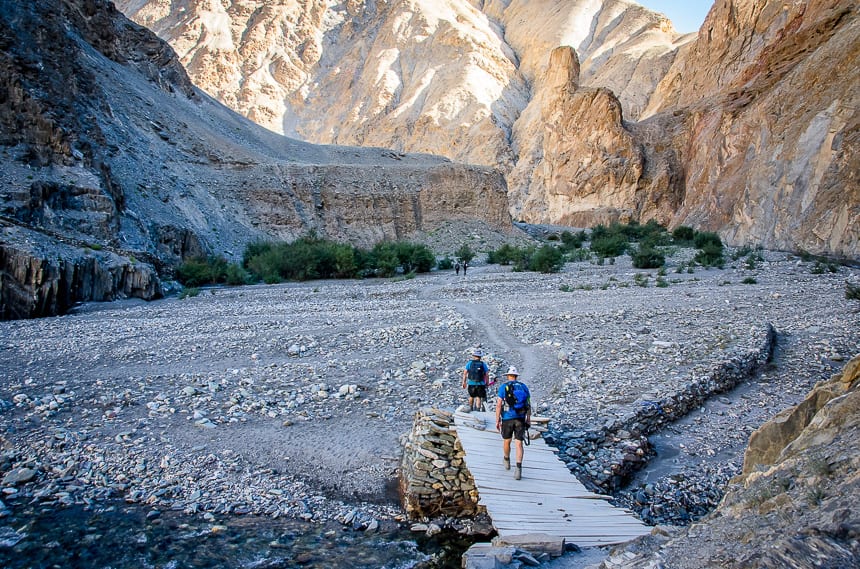 Entering the Markha Valley