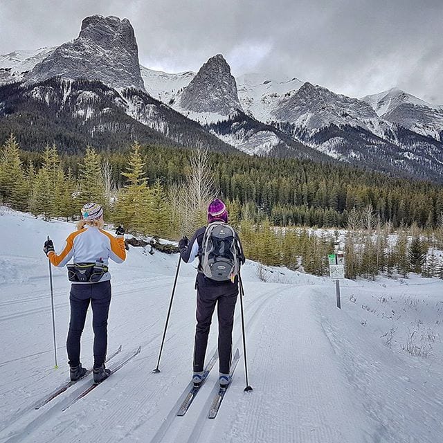 65 km of trails at the Canmore Nordic Centre