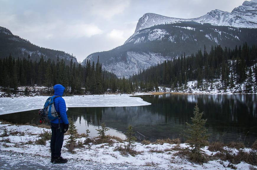 You can also walk the High Rockies Trail but bring icers