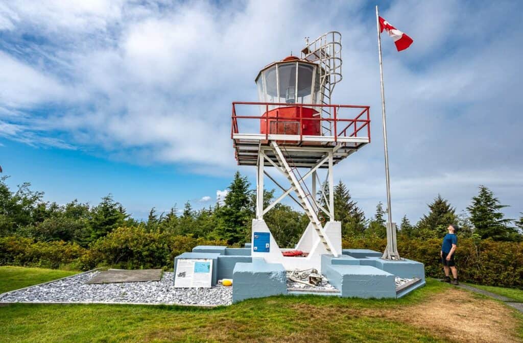 Cape Scott Lighthouse at the end of the Cape Scott Trail