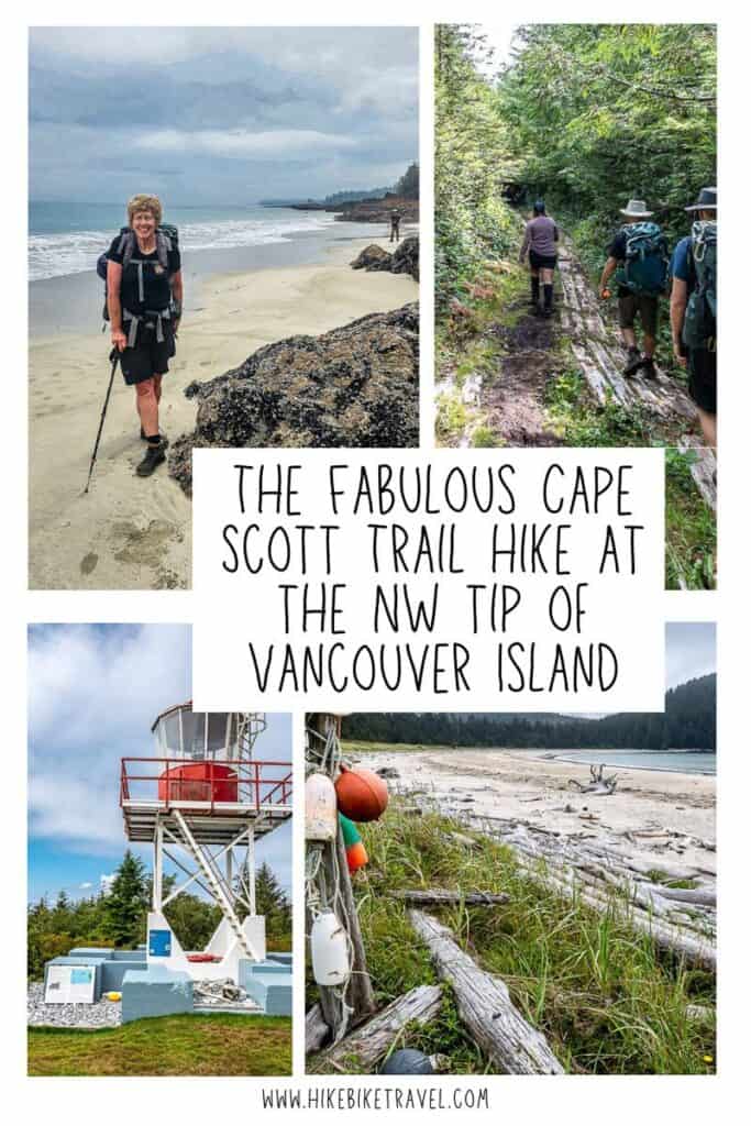 A multi-day hike on the Cape Scott Trail at the northern tip of Vancouver Island