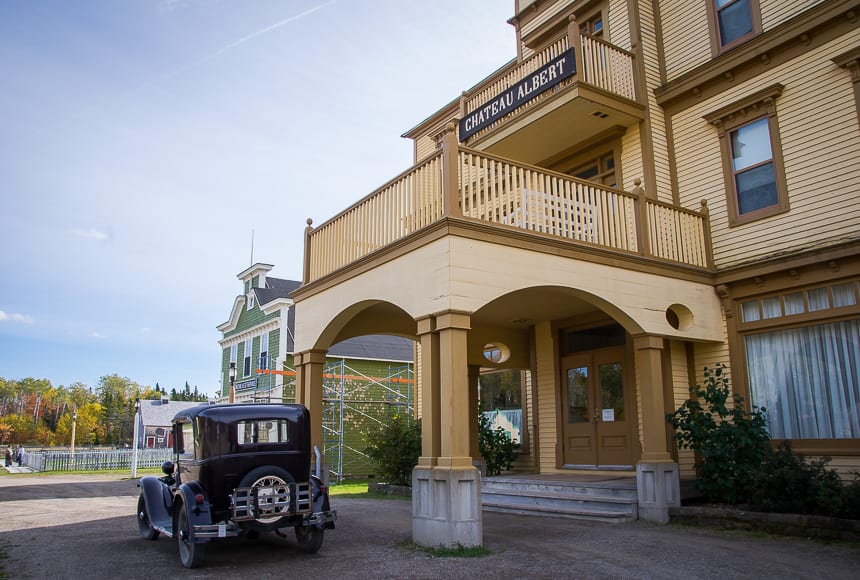 There's a proper hotel on the grounds of the Acadian Village and rooms are well appointed