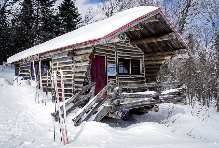 Awesome skiing and warming huts at Mont Ste Anne