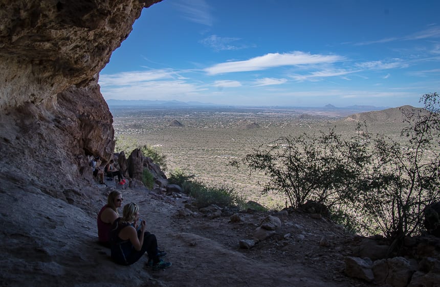 Hiking to Wind Cave is one of the top things to do in Mesa Arizona