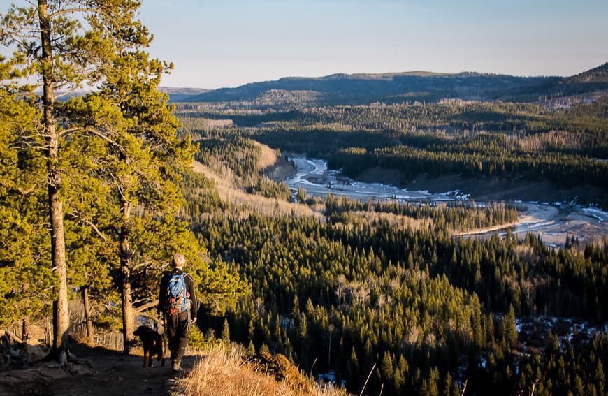 One of the Bragg Creek hikes that offers exceptional ridge walking