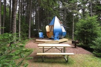 Goutte d'O in Fundy National Park, New Brunswick