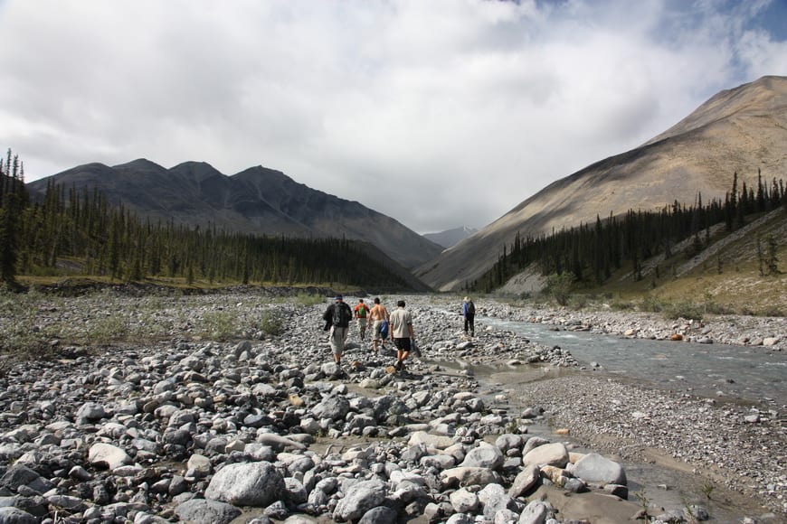 An Unforgettable Paddling Trip on the Remote Mountain River, NWT