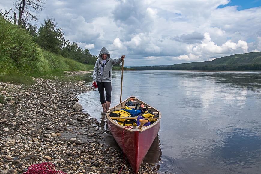  Coming off of a 4 day canoe trip on the Peace River