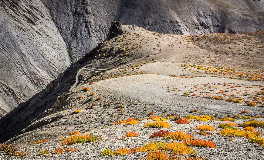 Doing the Zanskar trek in fall is a wonderful time to be hiking