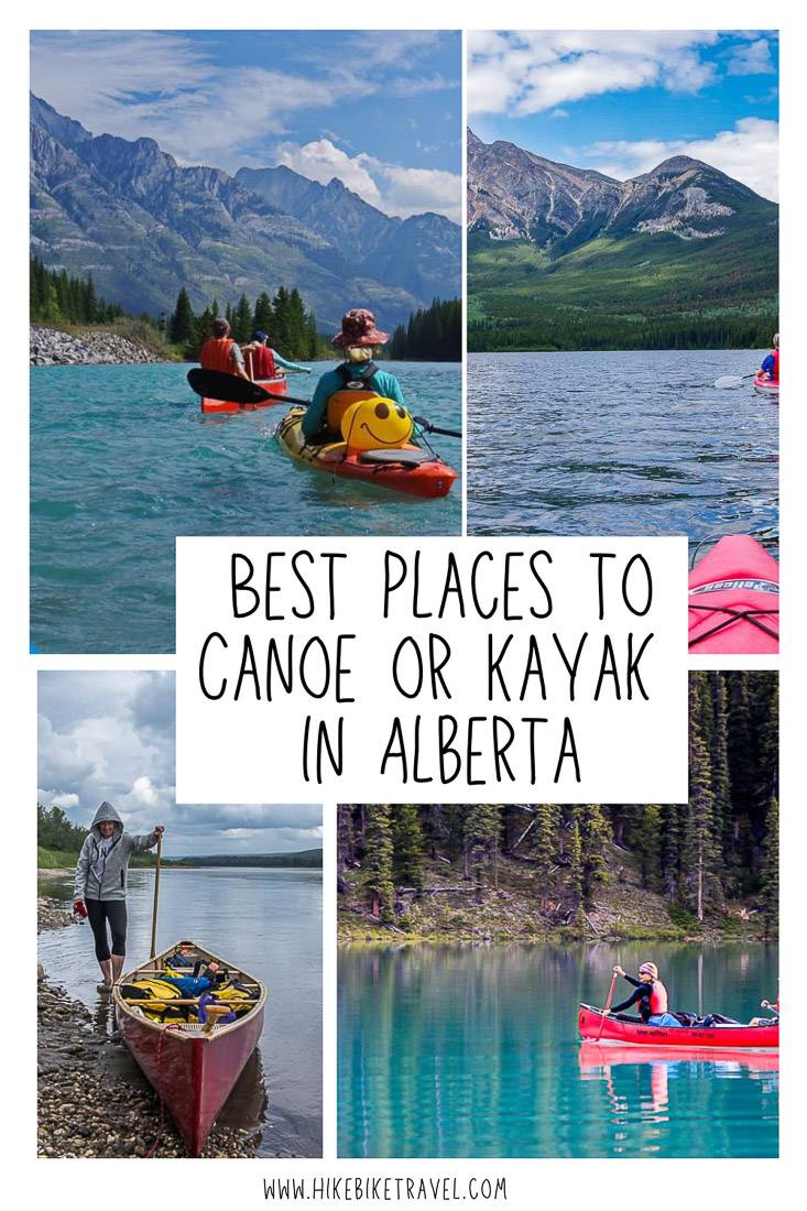 Best places to canoe or kayak in Alberta