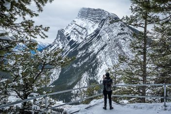 Awesome views of Mt Rundle
