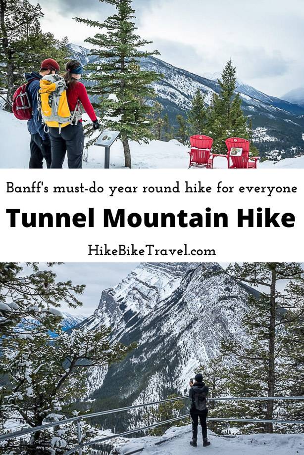 The Tunnel Mountain hike in Banff - the one must do hike in Banff for every visitor year round